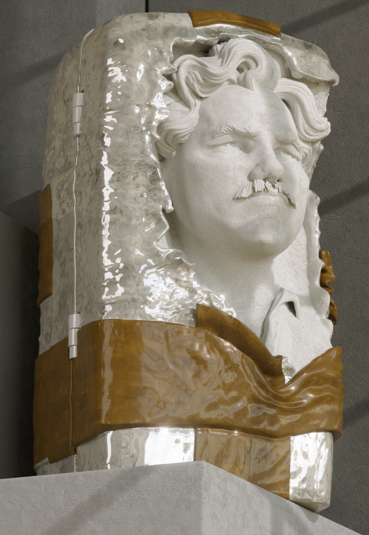 El Patron Resin Sculpture